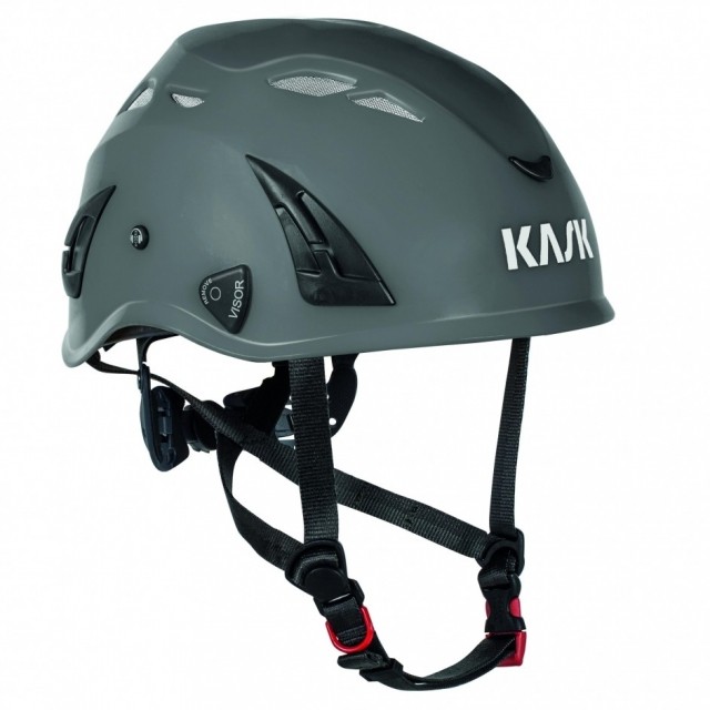 Dit is de Kask Superplasma PL klimhelm voor industrieel gebruik.